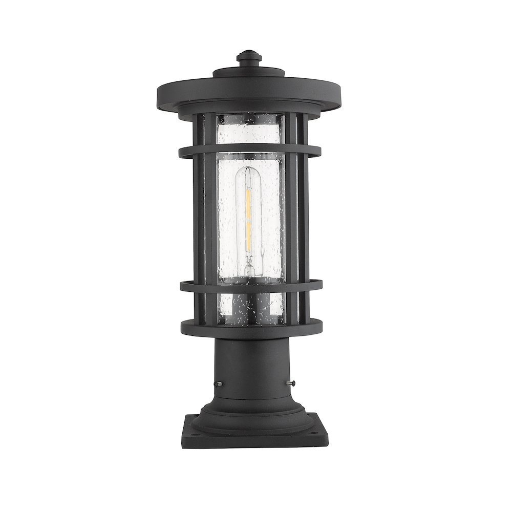 Z-Lite 1 Light Outdoor Pier Mounted Fixture. Picture 5
