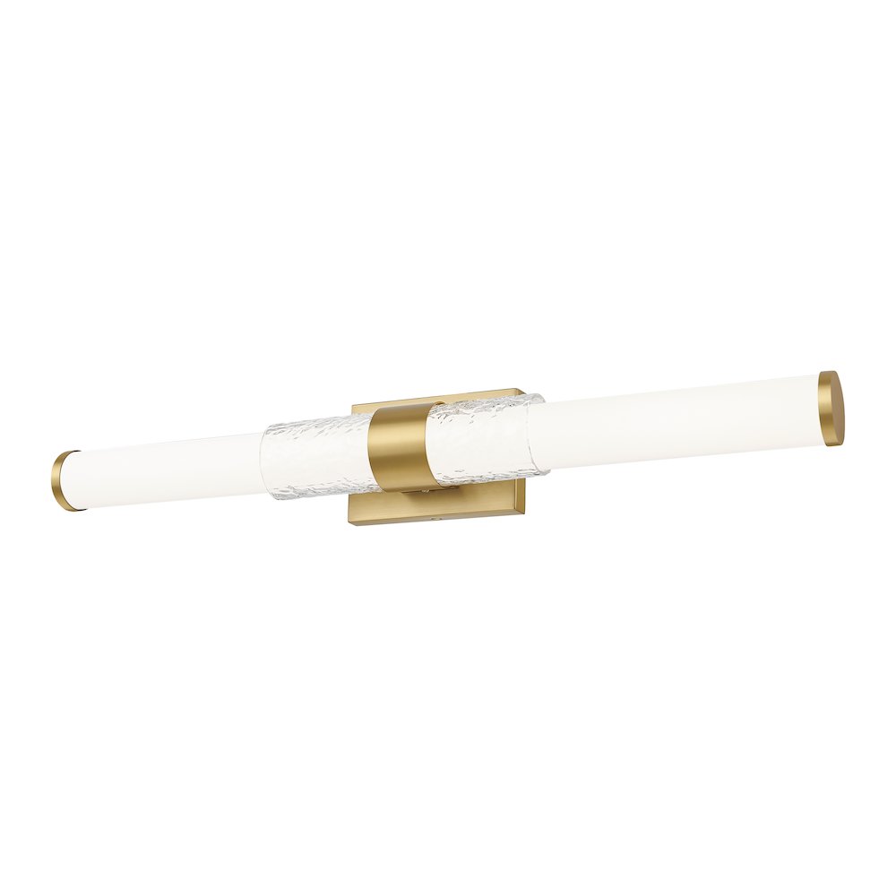 Z-Lite Egon 1 Light Vanity in Modern Gold color, Steel frame. Picture 2