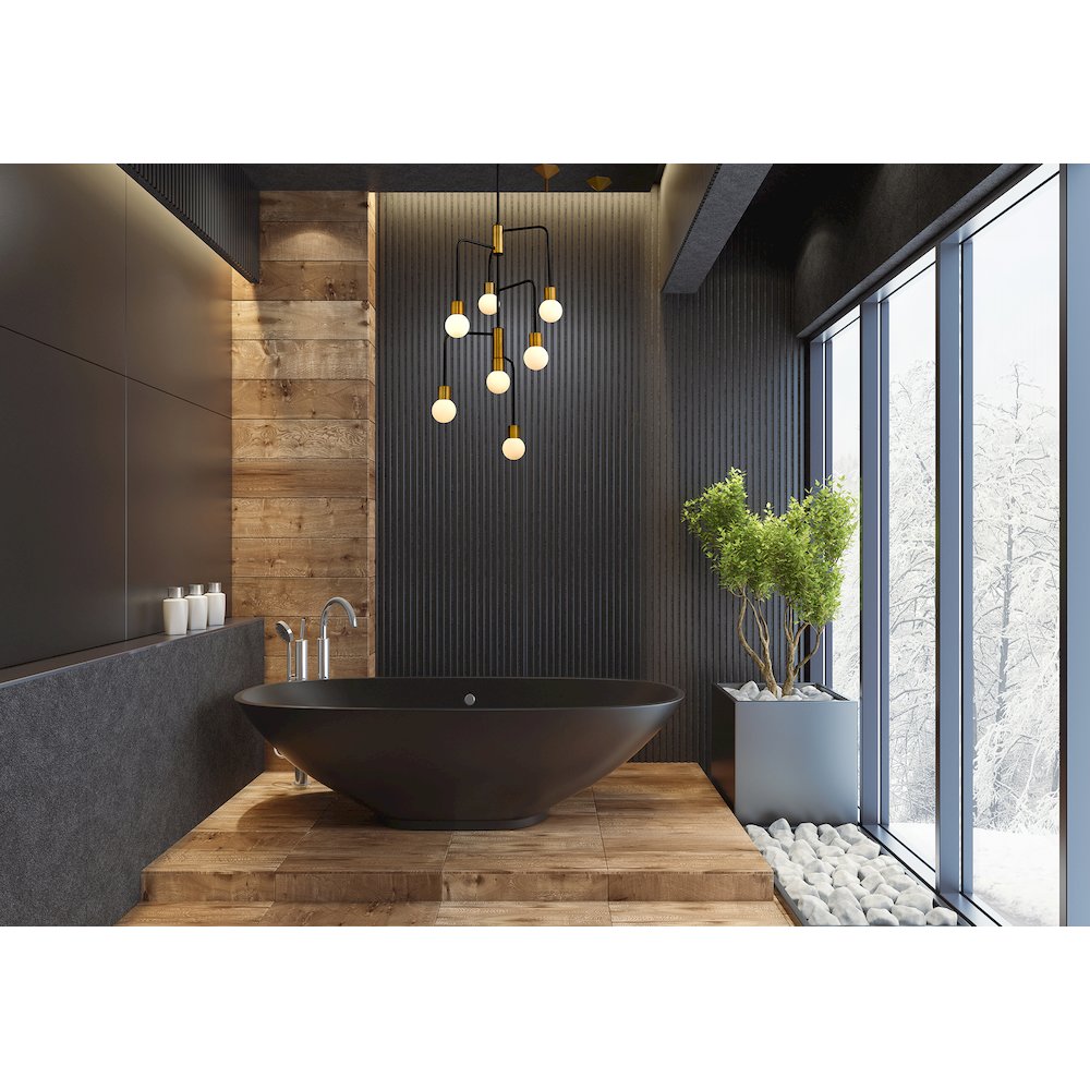 Z-Lite 7 Light Chandelier. Picture 6