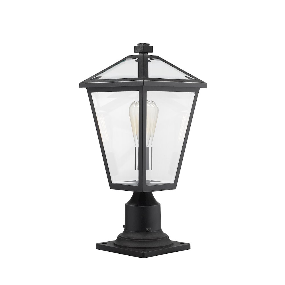 Z-Lite 1 Light Outdoor Pier Mounted Fixture. Picture 4