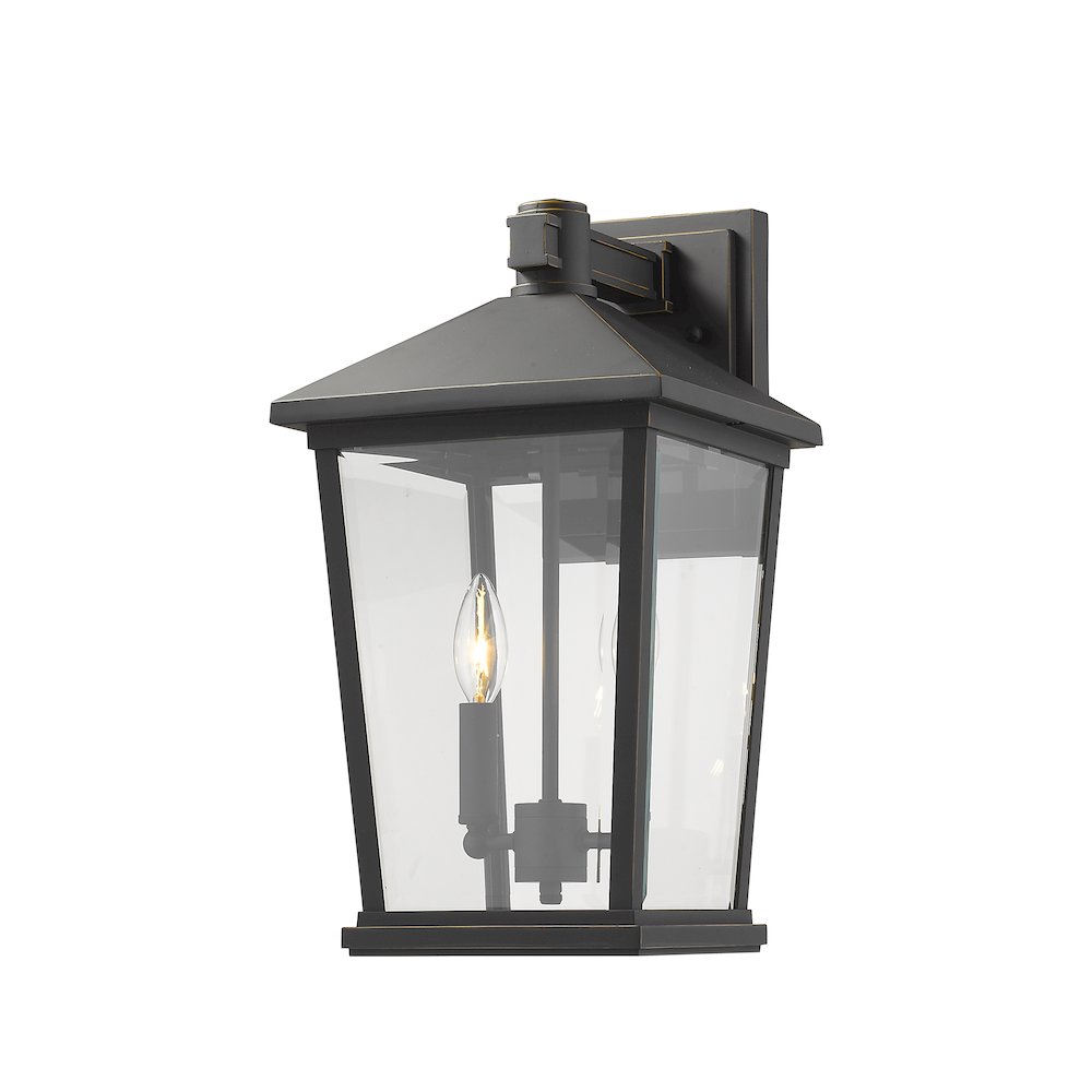 Z-Lite 2 Light Outdoor Wall Light. Picture 1