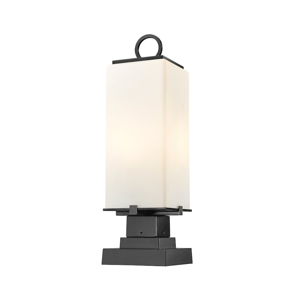 Z-Lite 2 Light Outdoor Pier Mounted Fixture. Picture 2