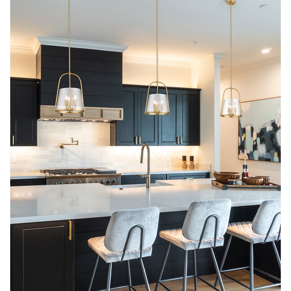 Z-Lite 3 Light Pendant. Picture 7