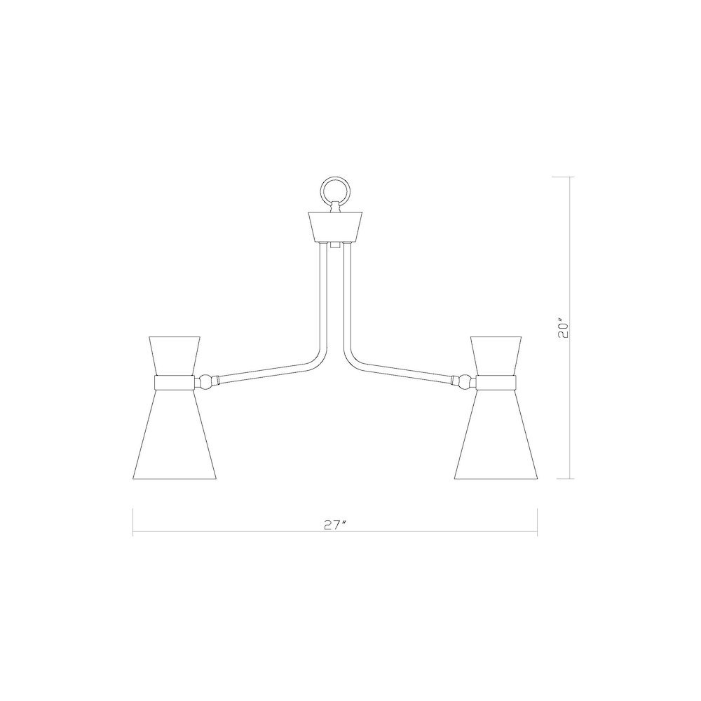 Z-Lite 5 Light Chandelier. Picture 8