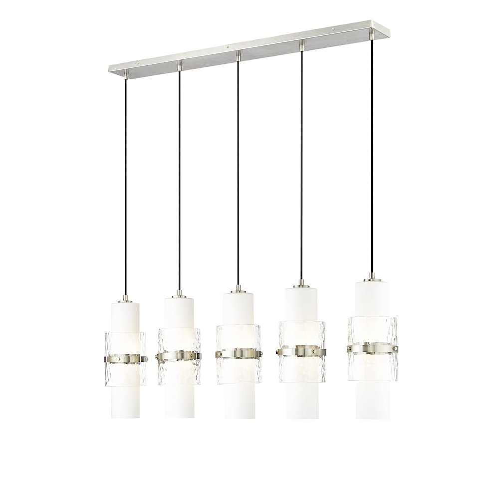 Z-Lite 5 Light Linear Chandelier. Picture 1