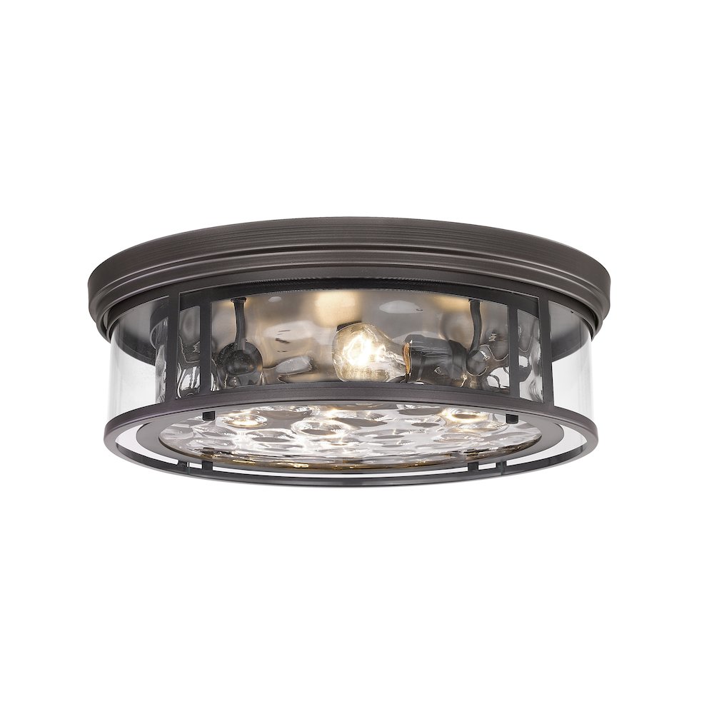 Z-Lite 4 Light Flush Mount. Picture 1