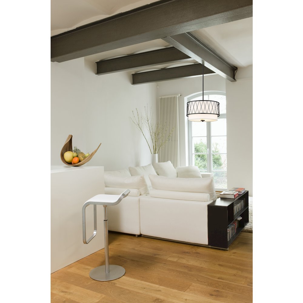 Z-Lite 3 Light Pendant. Picture 7