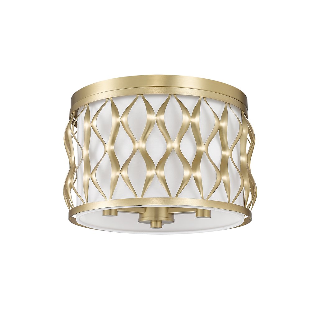 Z-Lite 3 Light Flush mount. Picture 5