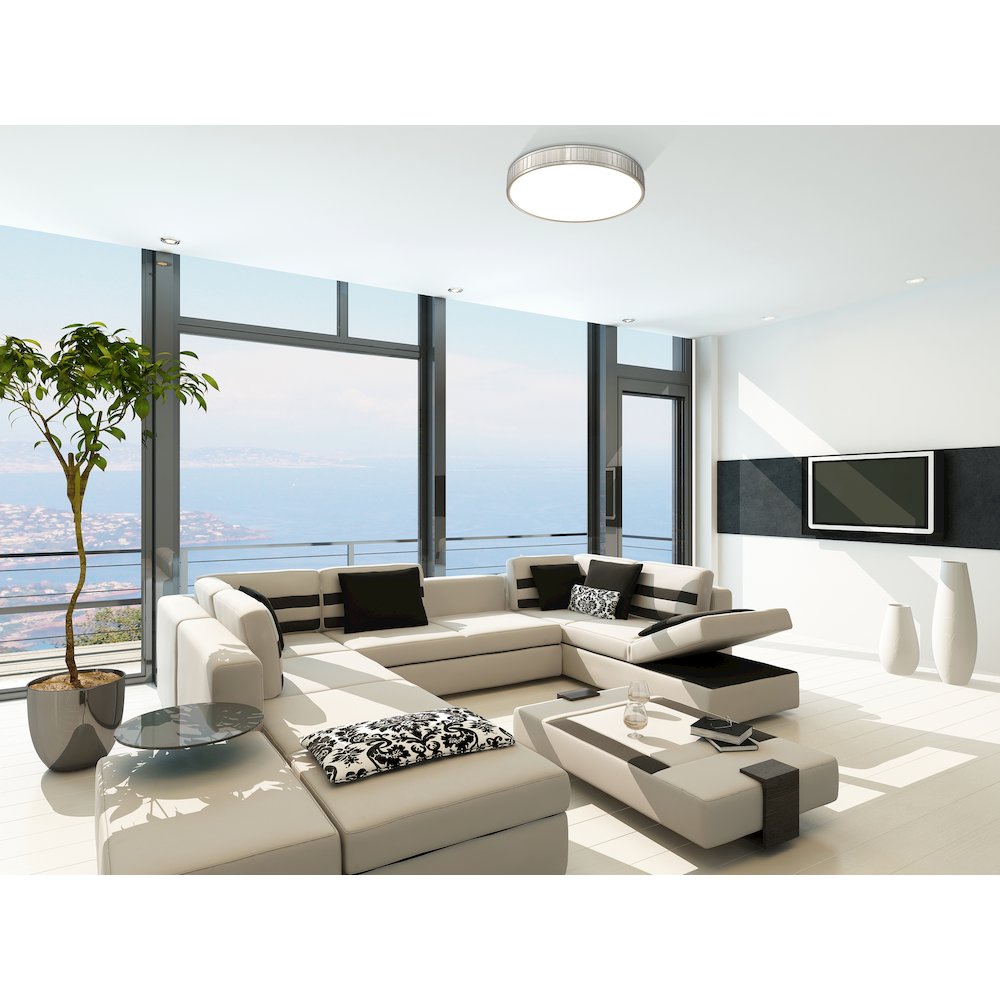 Z-Lite 1 Light Flush Mount. Picture 7