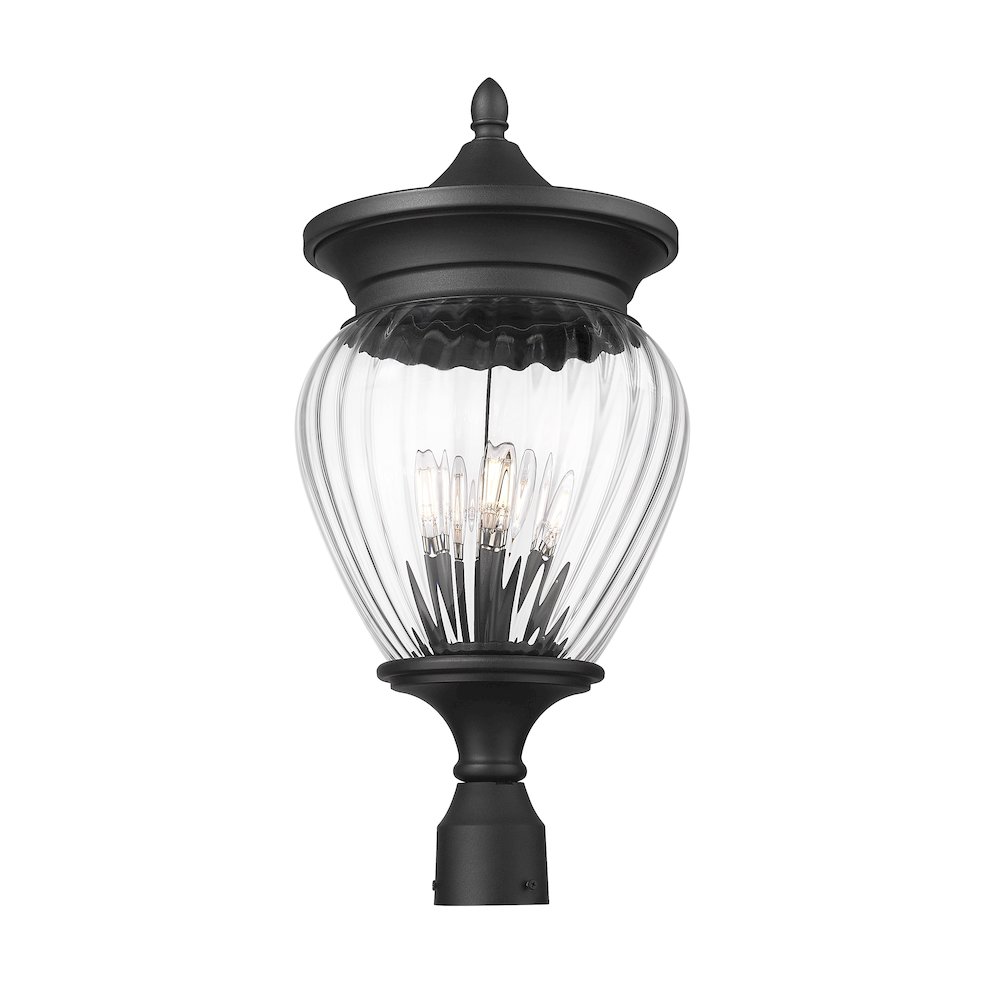Z-Lite 4 Light Outdoor Post Mount Fixture. Picture 2