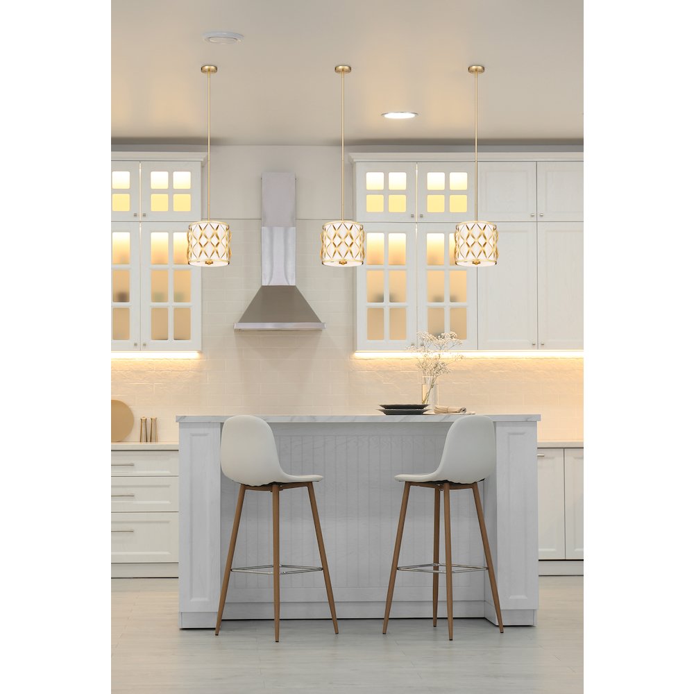 Z-Lite 3 Light Pendant. Picture 6