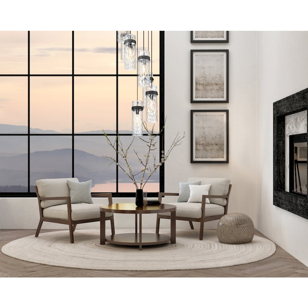 Z-Lite 7 Light Chandelier. Picture 6