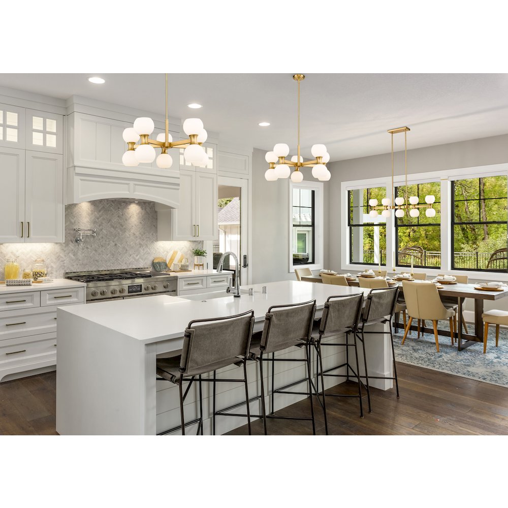 Z-Lite 10 Light Chandelier. Picture 7