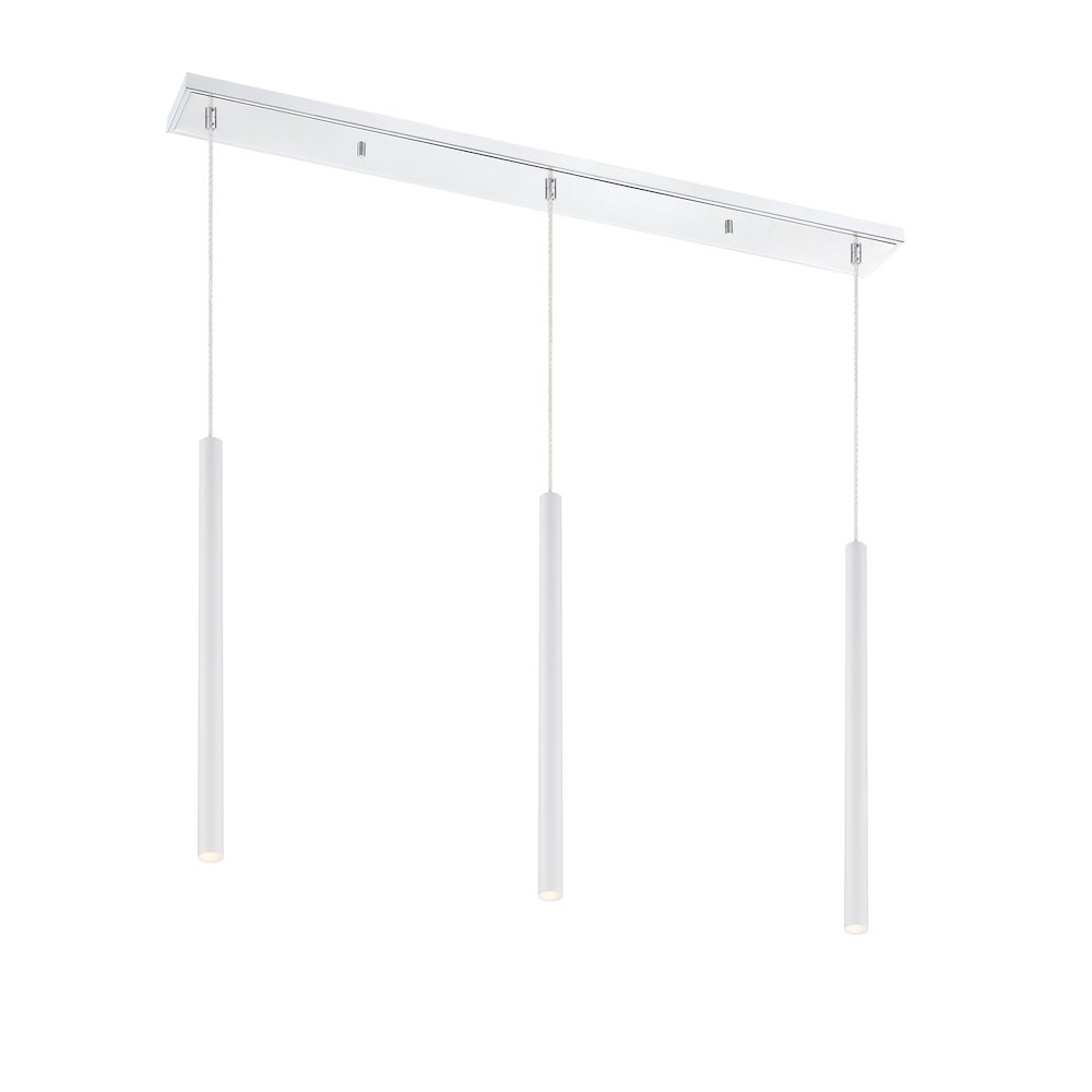 Z-Lite 3 Light Linear Chandelier. Picture 1