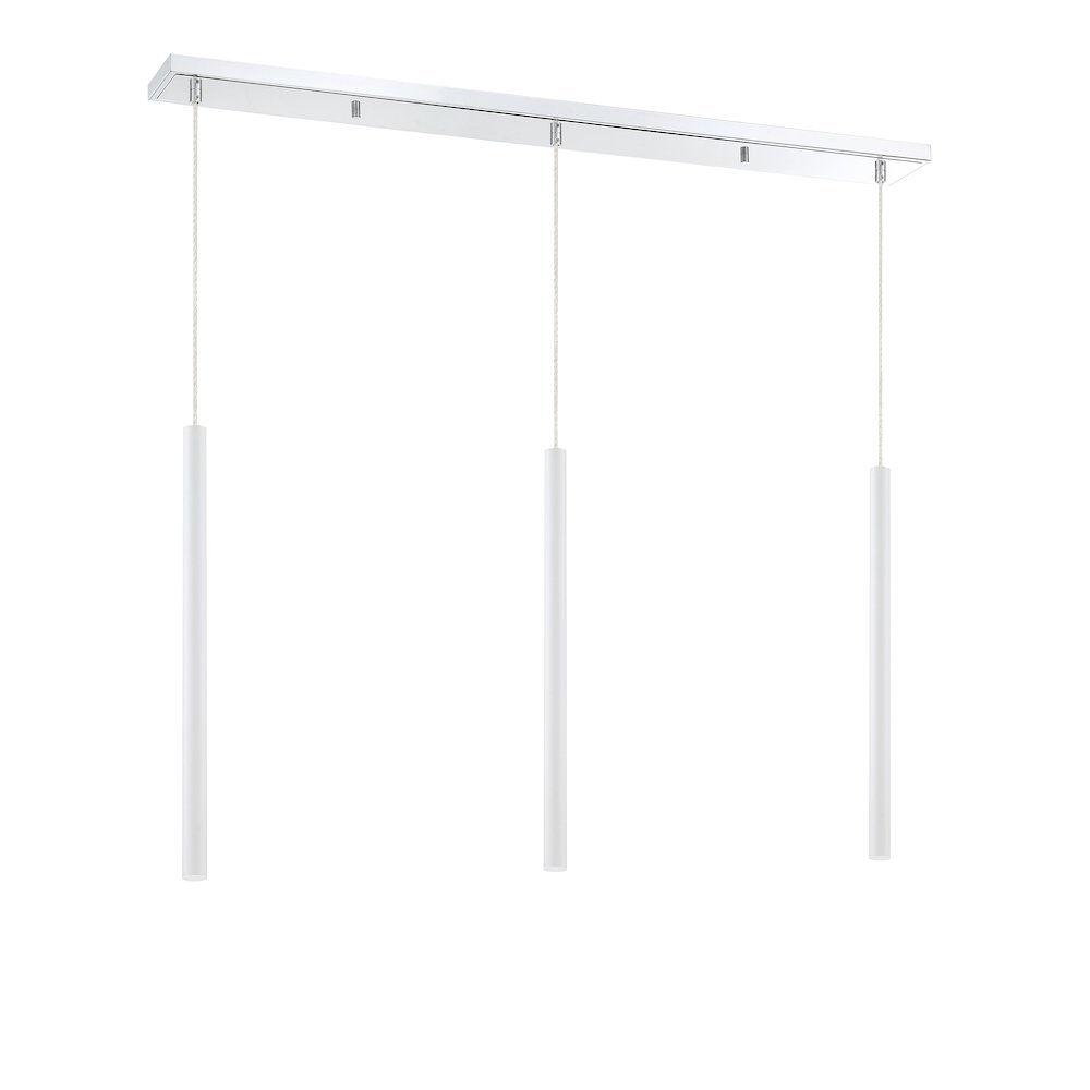 Z-Lite 3 Light Linear Chandelier. Picture 5