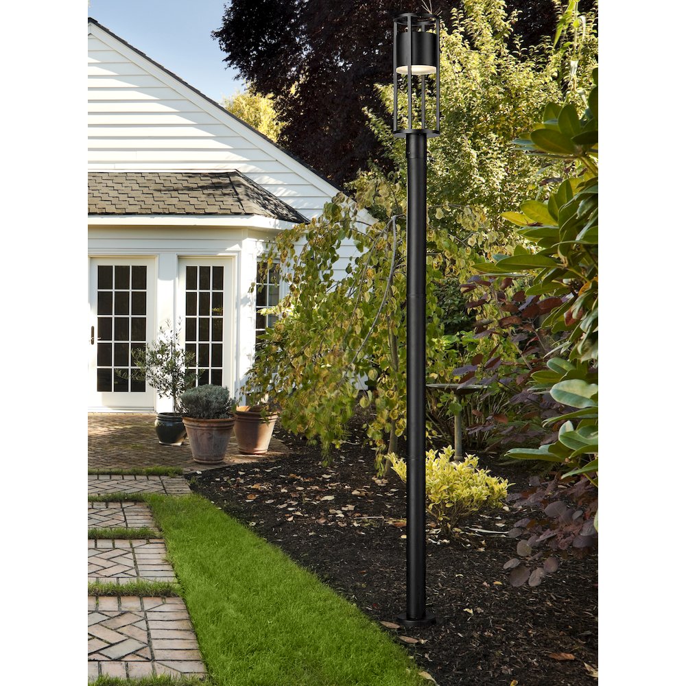 Z-Lite 1 Light Outdoor Post Mounted Fixture. Picture 7