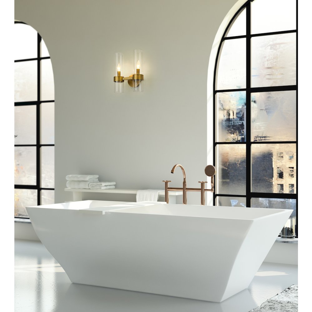 Z-Lite 2 Light Wall Sconce. Picture 7