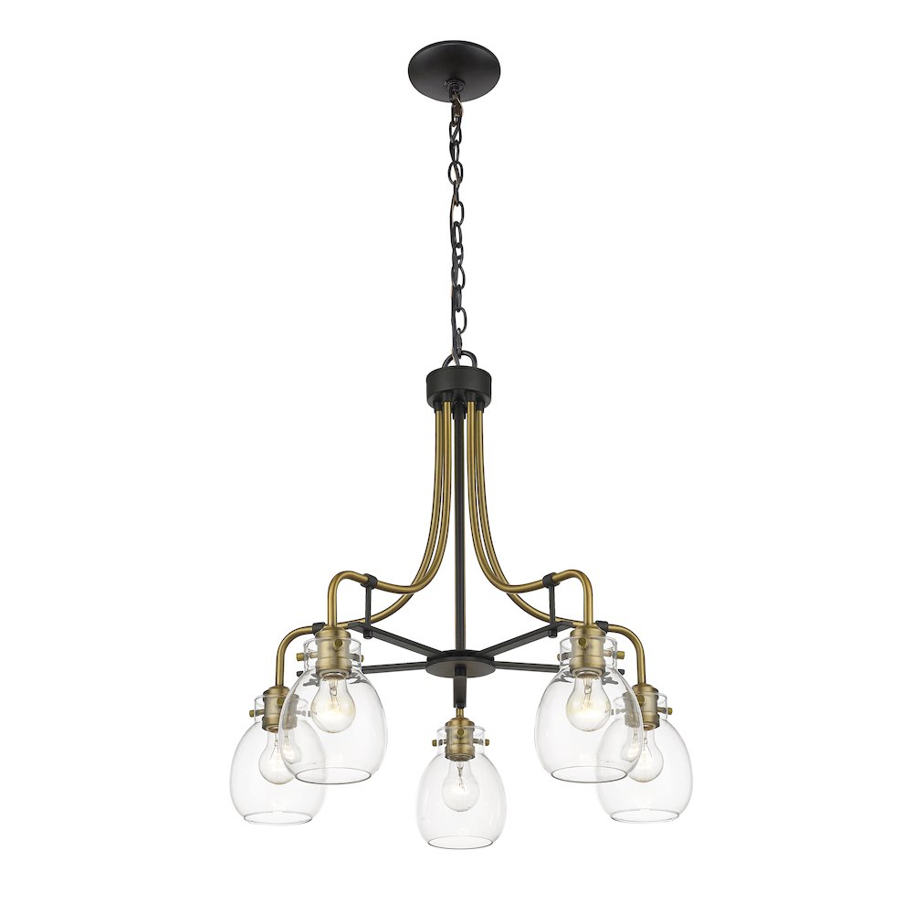 Z-Lite 5 Light Chandelier. Picture 4