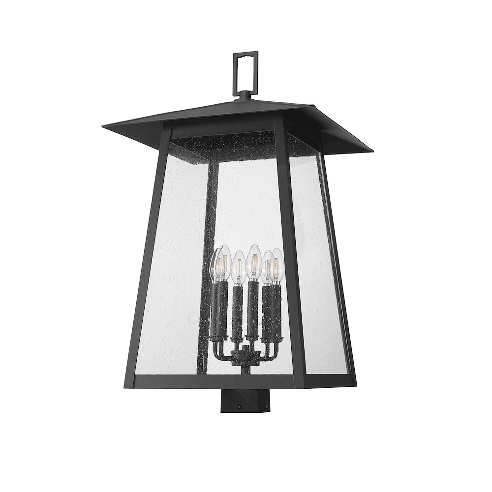 Z-Lite 6 Light Outdoor Post Mount Fixture. Picture 5