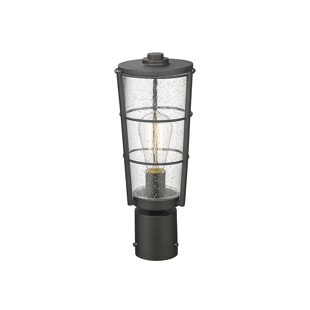 Z-Lite 1 Light Outdoor Post Mount Fixture. Picture 2