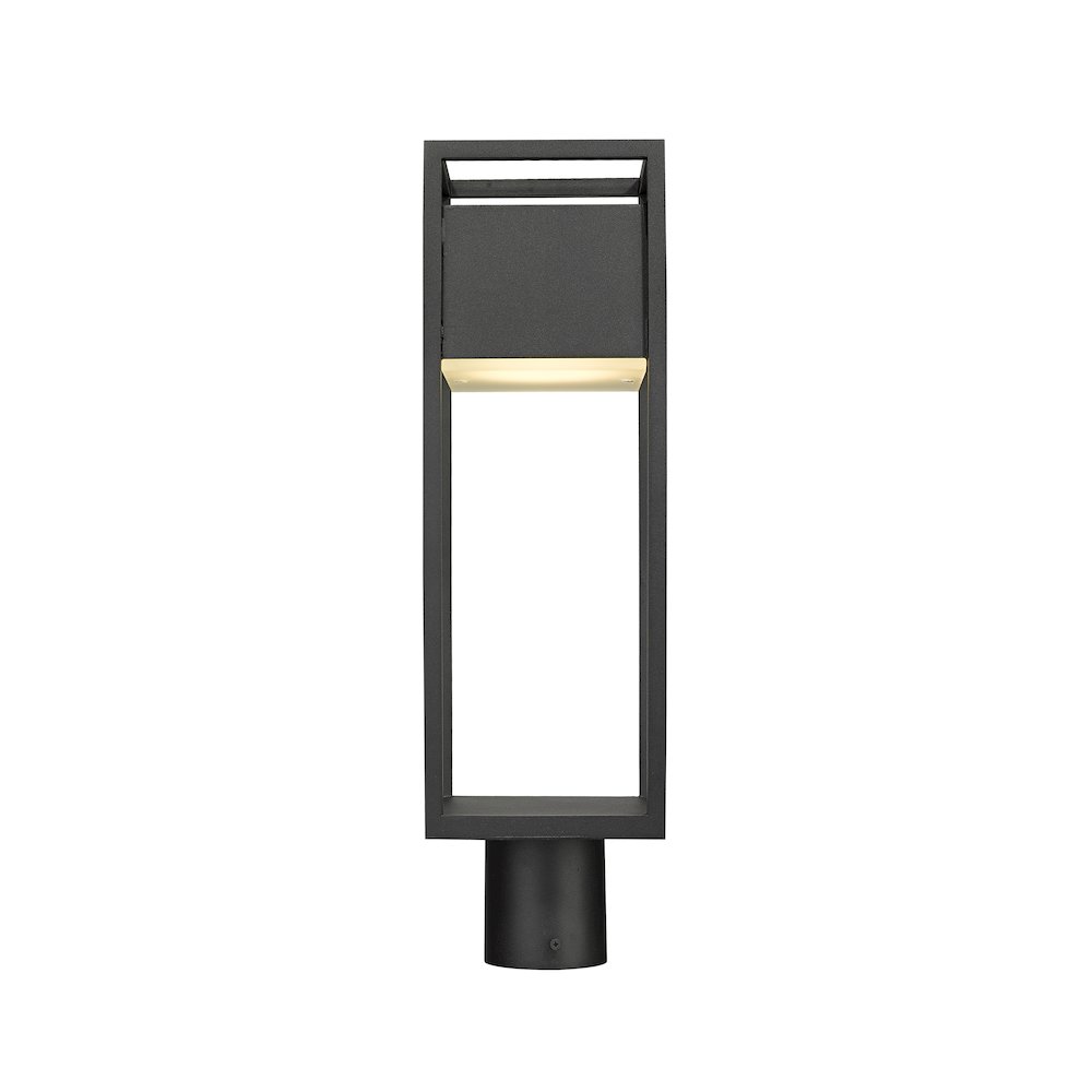Z-Lite 1 Light Outdoor Post Mount Fixture. Picture 2