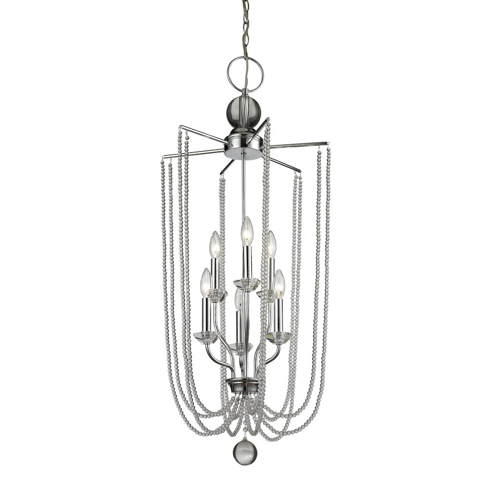 Z-Lite 6 Light Chandelier. Picture 1