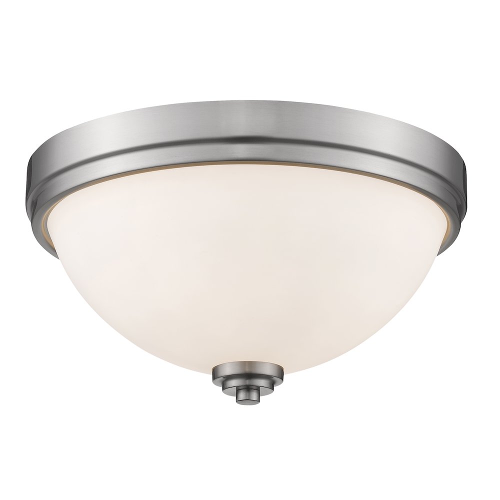 Z-Lite 2 Light Flush Mount. Picture 1