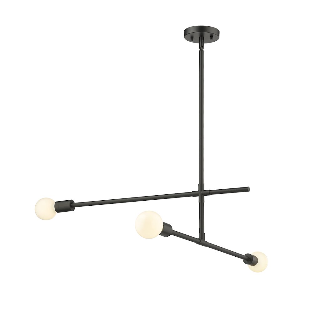 Z-Lite 3 Light Chandelier. Picture 2