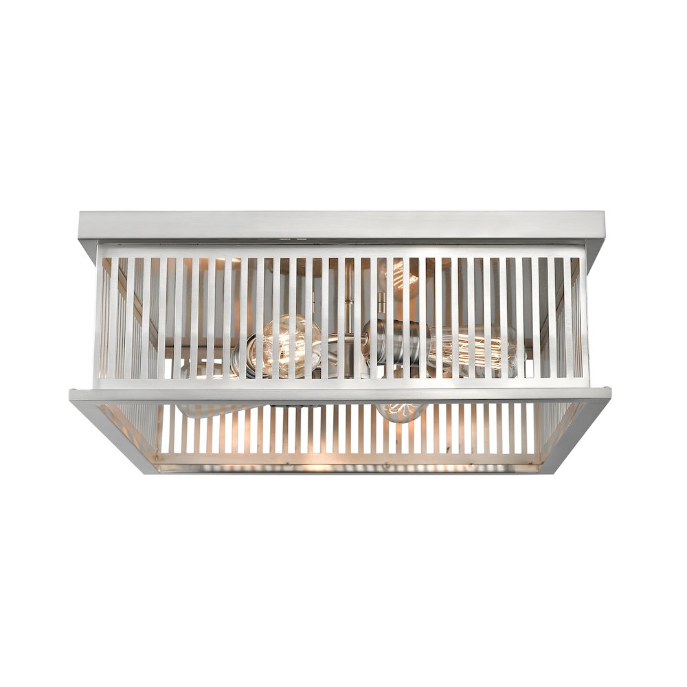 Z-Lite 4 Light Flush Mount. Picture 2