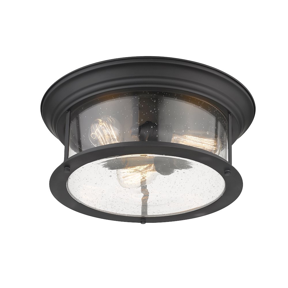 Z-Lite 3 Light Flush Mount. Picture 3