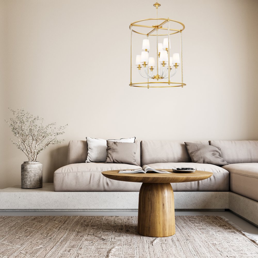 Z-Lite 9 Light Chandelier. Picture 7