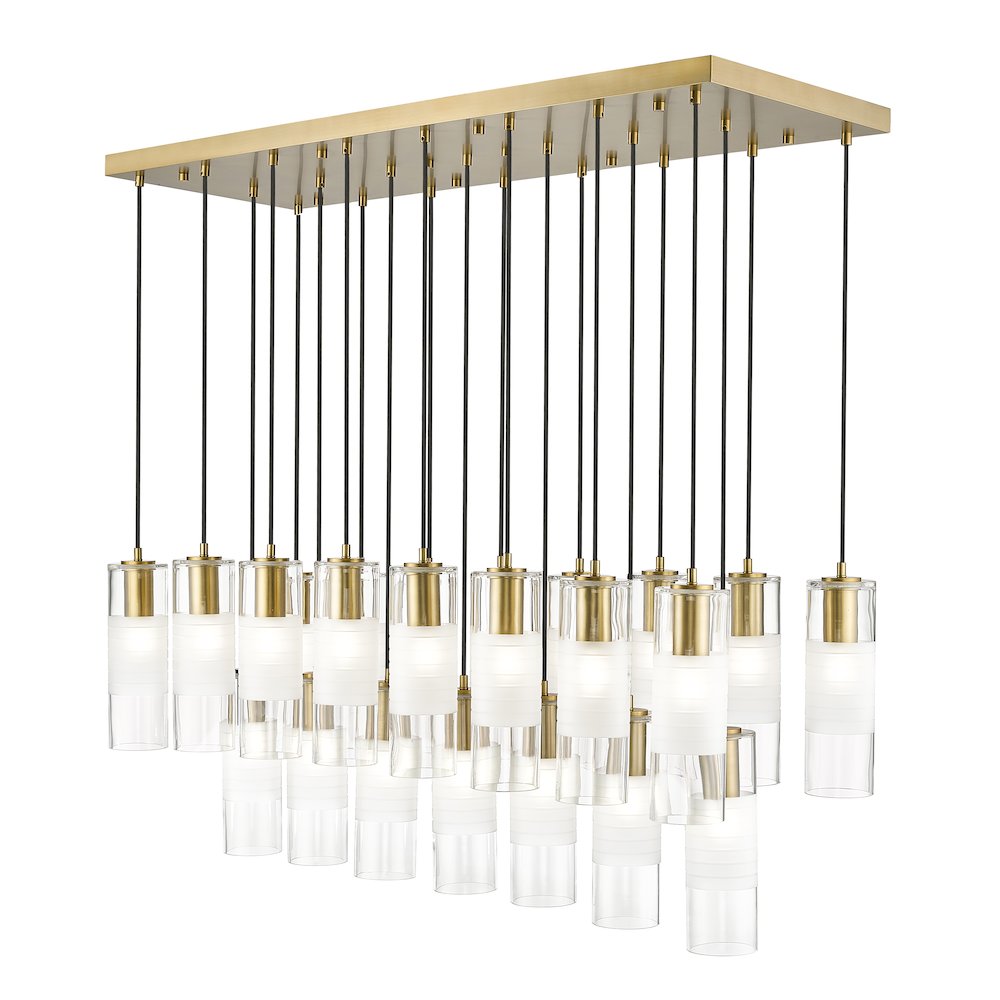 Z-Lite 23 Light Linear Chandelier. Picture 1