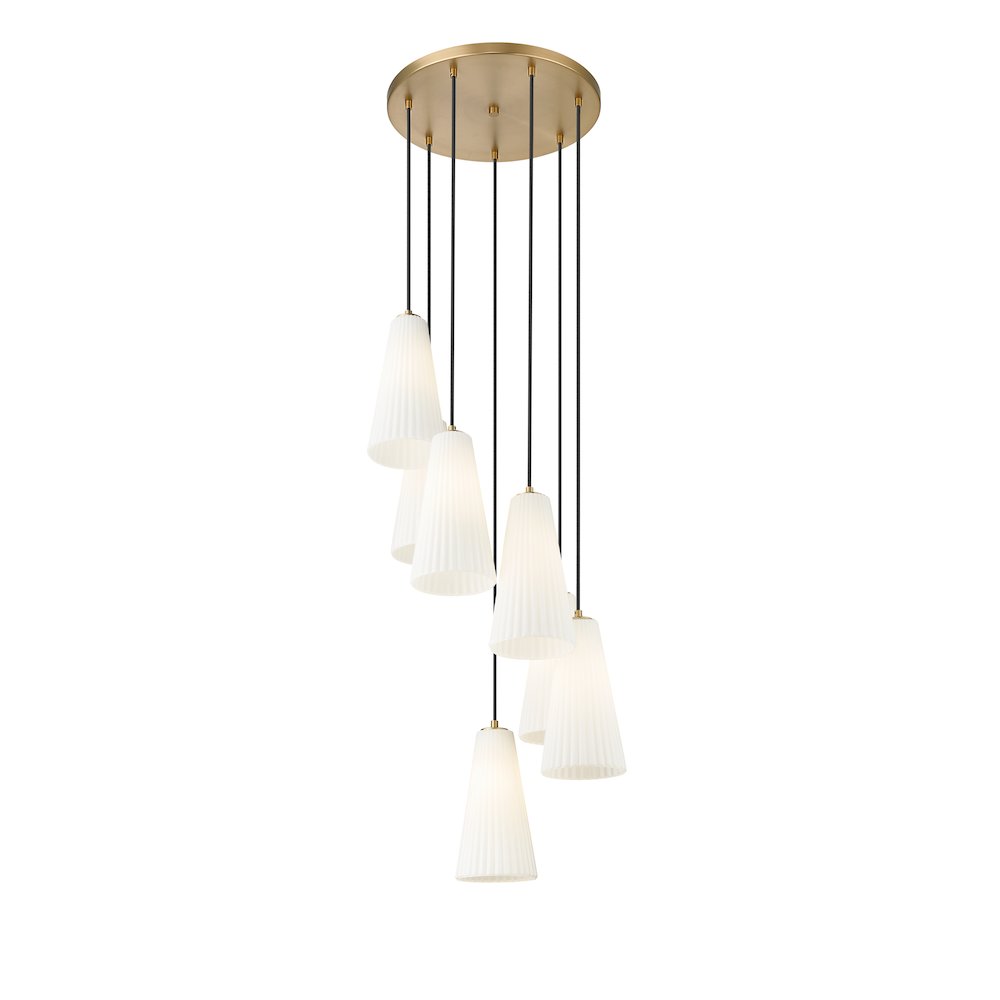 Z-Lite 7 Light Chandelier. Picture 3