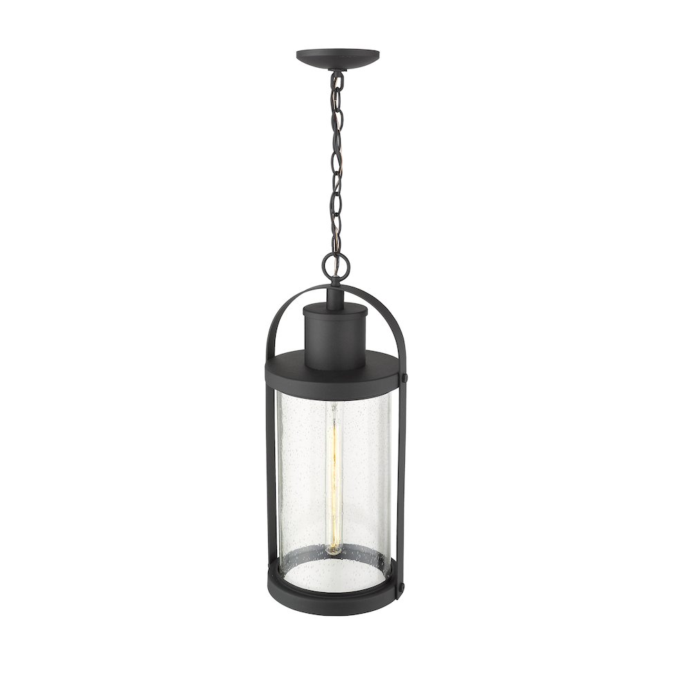Z-Lite 1 Light Outdoor Chain Mount Ceiling Fixture. Picture 2