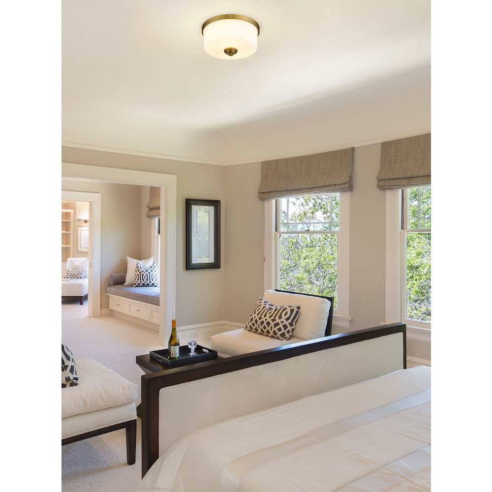 Z-Lite 2 Light Flush Mount. Picture 7