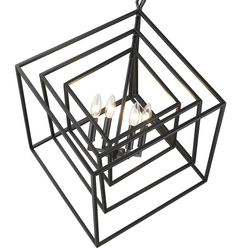 Z-Lite 4 Light Chandelier. Picture 4