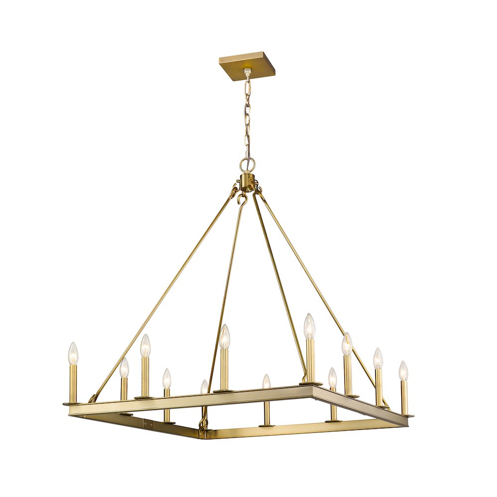 Z-Lite 12 Light Chandelier. Picture 1