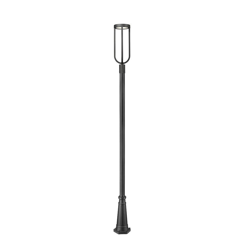 Z-Lite 1 Light Outdoor Post Mounted Fixture. Picture 2