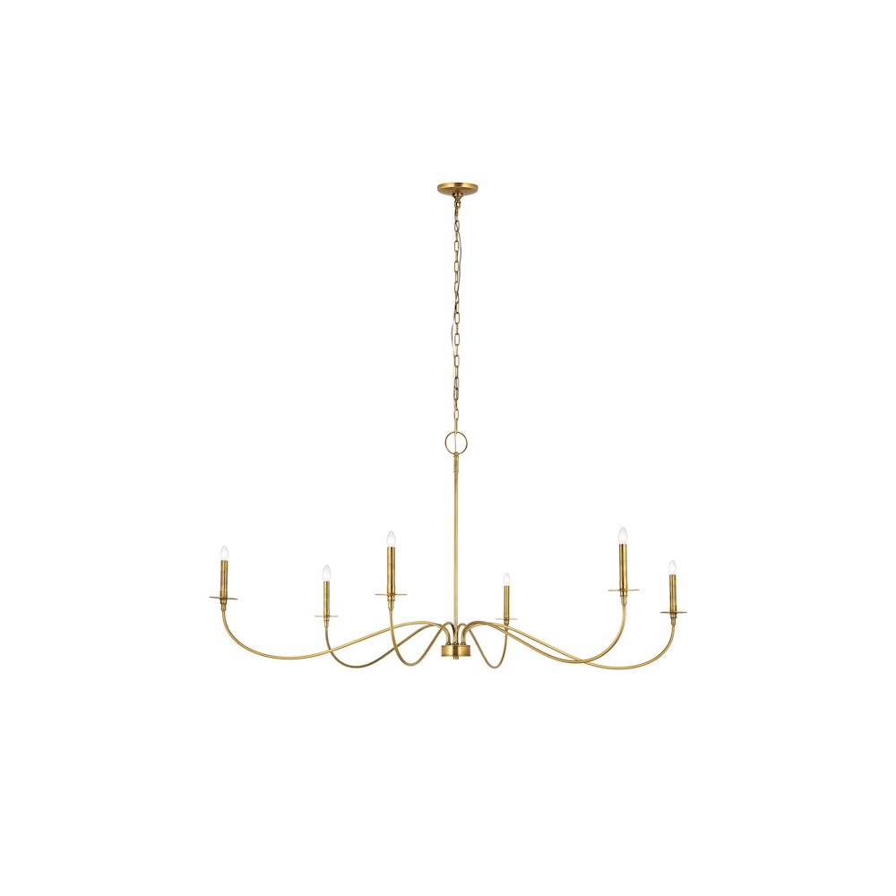 Z-Lite 6 Light Chandelier. Picture 4