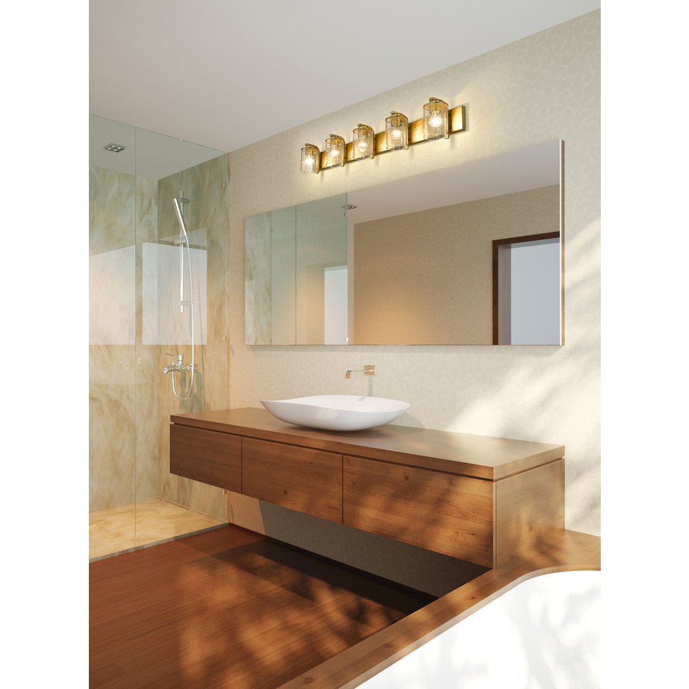 Z-Lite 5 Light Vanity. Picture 6