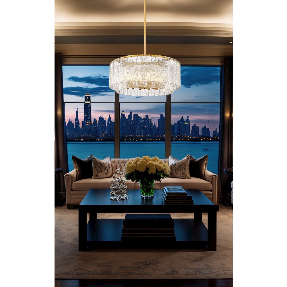 Z-Lite 12 Light Pendant. Picture 6