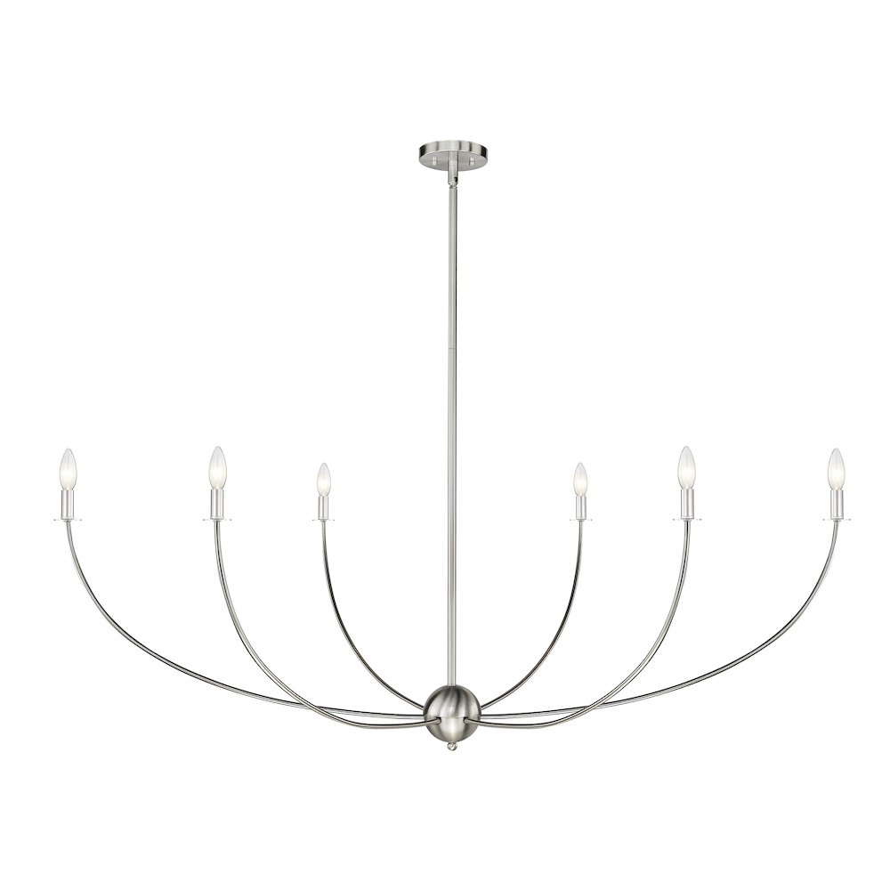 Z-Lite 6 Light Chandelier. Picture 2