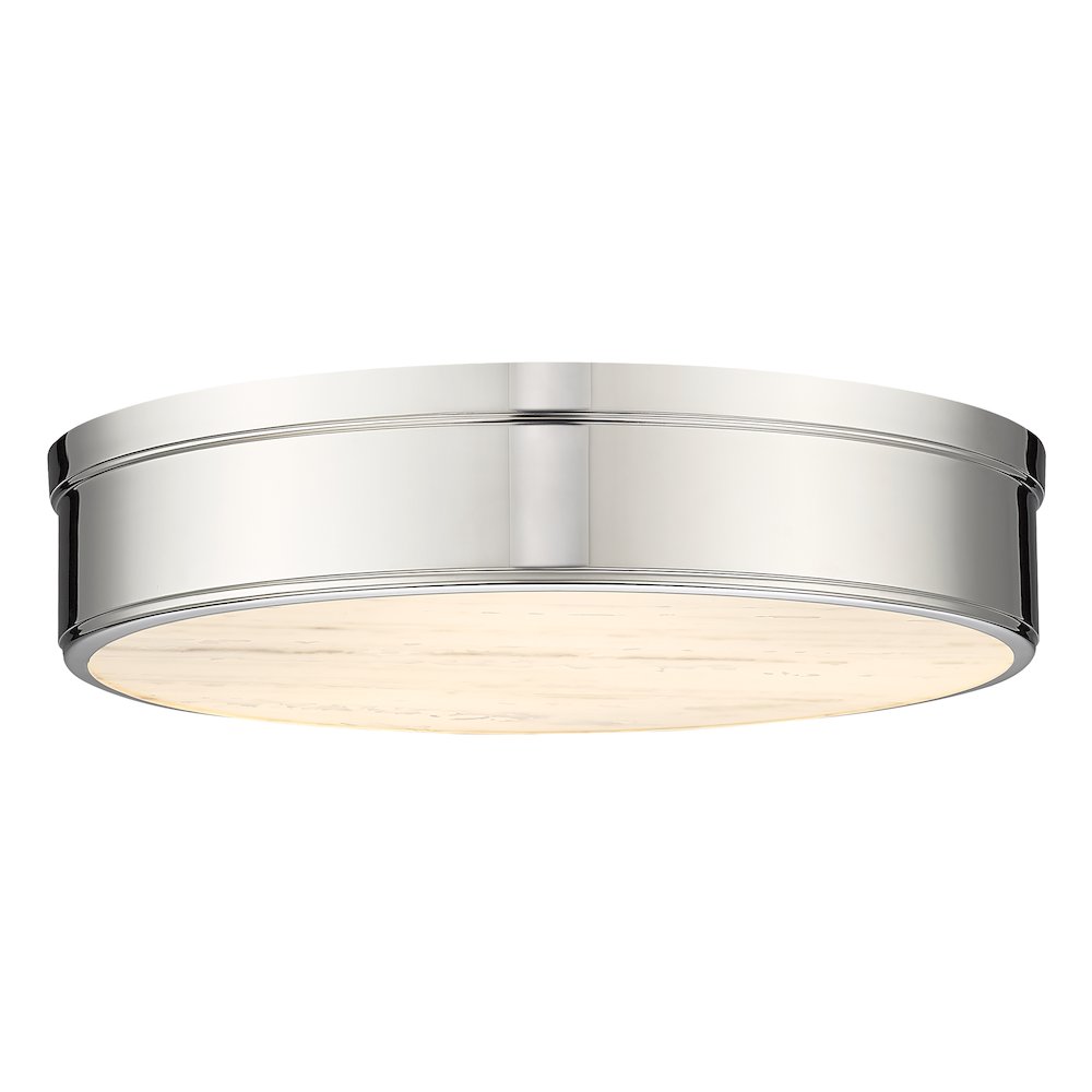Z-Lite 3 Light Flush Mount. Picture 1