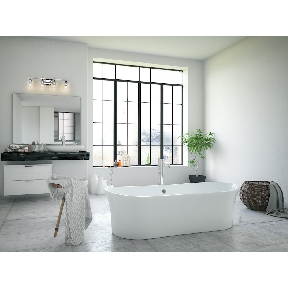 Z-Lite 4 Light Vanity. Picture 6