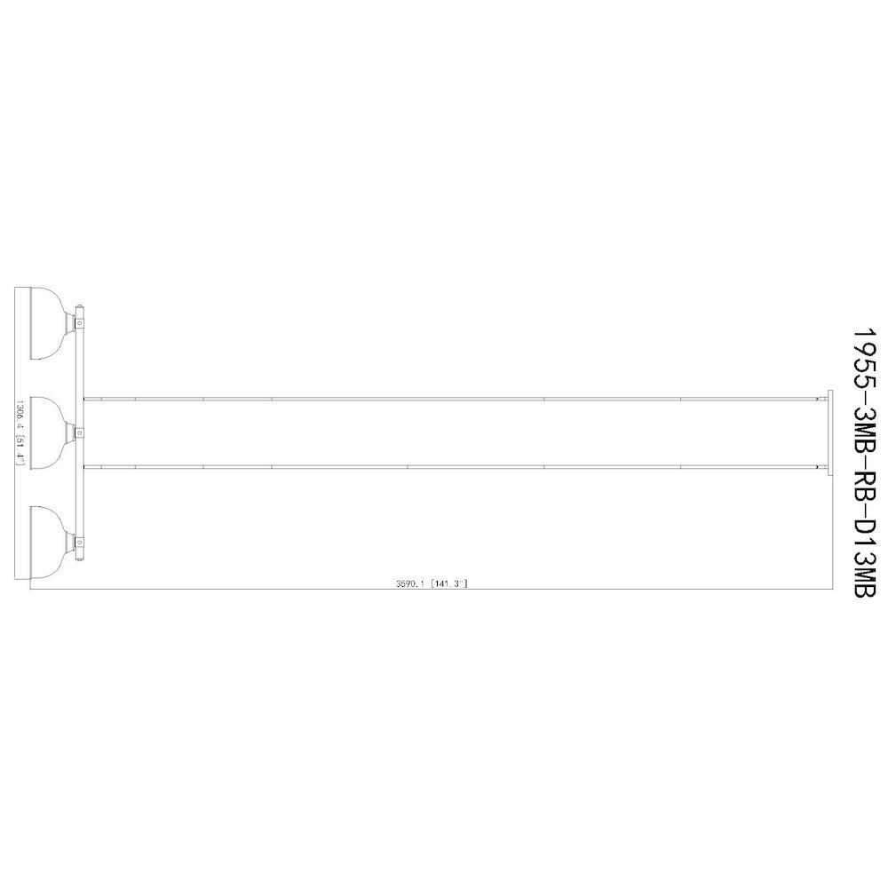 Z-Lite Bronte 3 Light Billiard, Steel Frame, Matte Black Shade Color. Picture 8