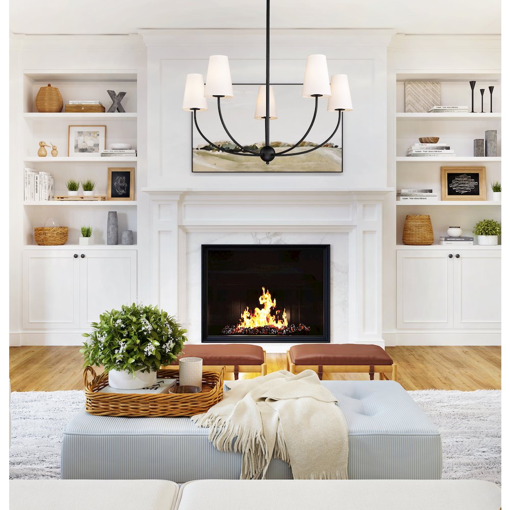Z-Lite 5 Light Chandelier. Picture 6