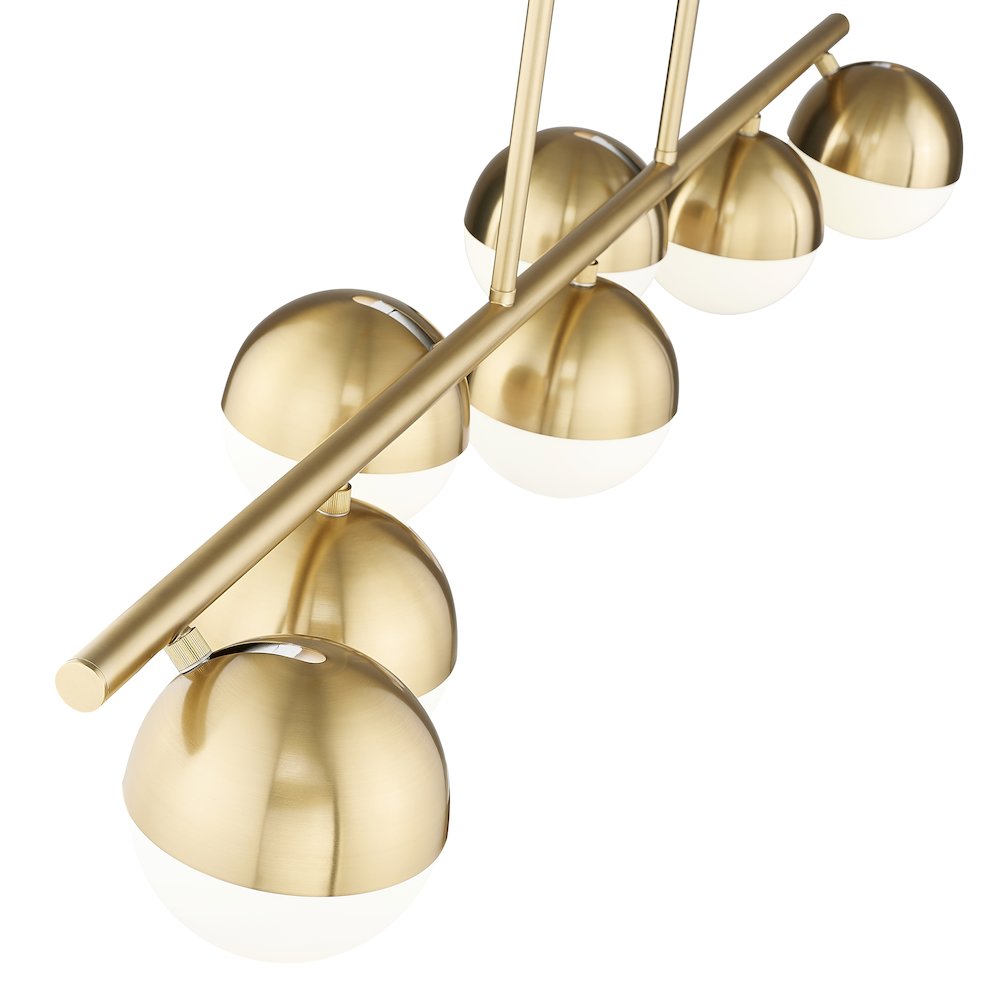 Z-Lite 7 Light Linear Chandelier. Picture 4