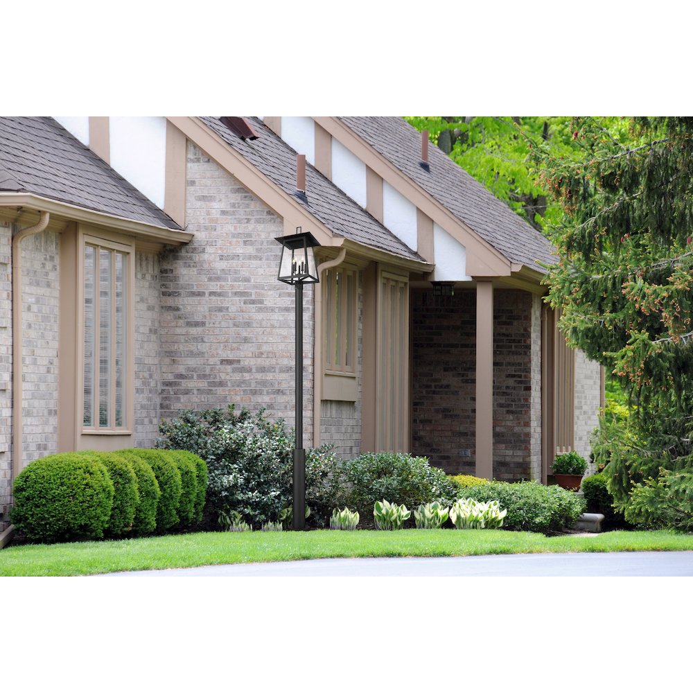 Z-Lite 5 Light Outdoor Post Mounted Fixture. Picture 7