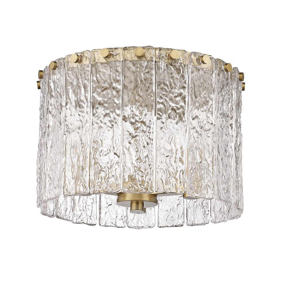 Z-Lite 3 Light Flush Mount. Picture 5