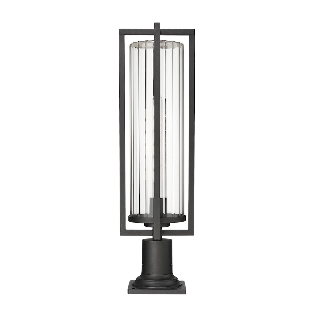 Z-Lite 1 Light Outdoor Pier Mounted Fixture. Picture 3